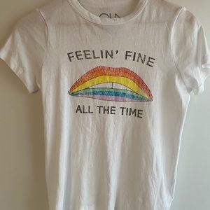 Feelin fine all the time T-shirt NWOT